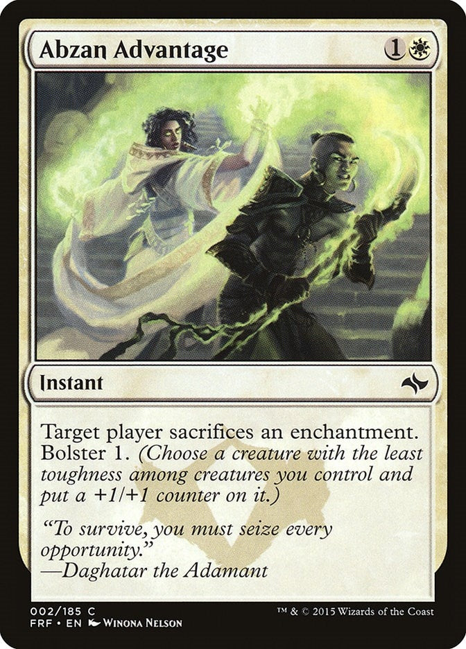 Abzan Advantage (2) [FRF]