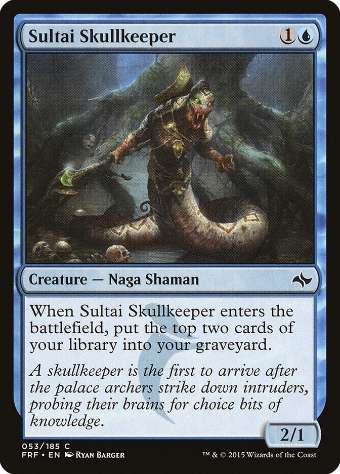 Sultai Skullkeeper (53) [FRF]