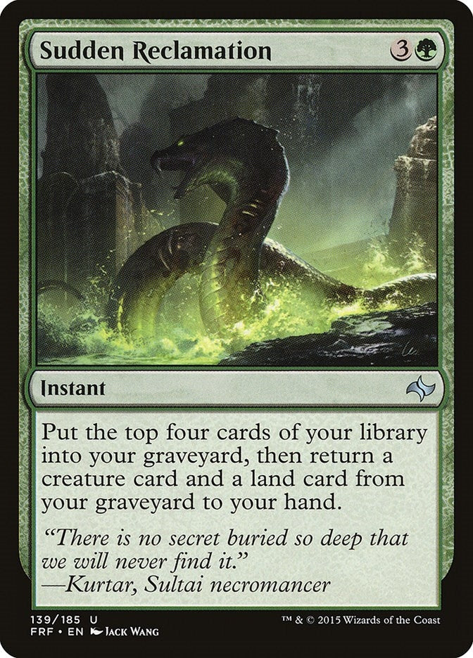 Sudden Reclamation (139) [FRF]