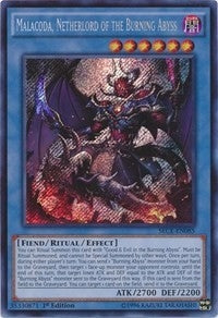 Malacoda Netherlord of the Burning Abyss Secret Rare (SECE-EN085) [SECE]