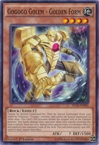Gogogo Golem Golden Form (SECE-EN090) [SECE]