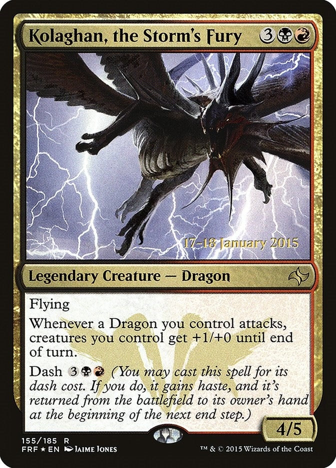Kolaghan the Storms Fury (155) [PRE]