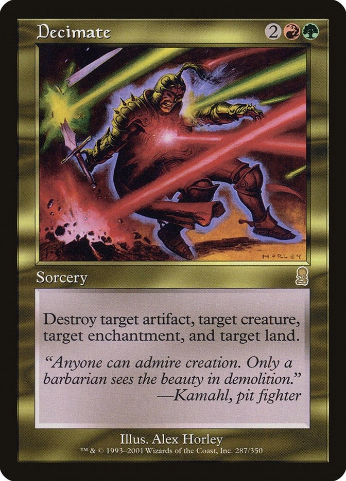 Decimate (287) [ODY]