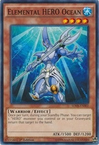 Elemental HERO Ocean (SDHS-EN002) [SDHS]