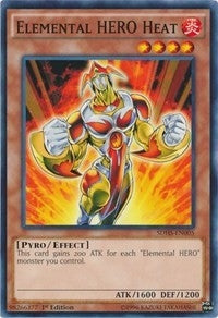 Elemental HERO Heat (SDHS-EN005) [SDHS]