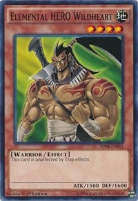 Elemental HERO Wildheart (SDHS-EN011) [SDHS]