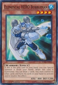Elemental HERO Bubbleman (SDHS-EN012) [SDHS]