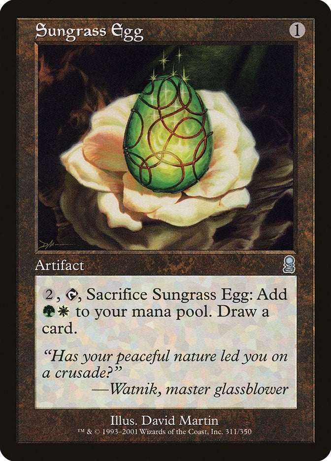 Sungrass Egg (311) [ODY]