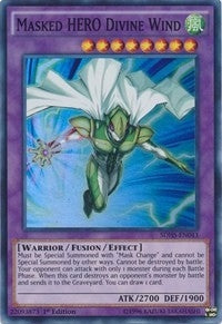 Masked HERO Divine Wind (SDHS-EN043) [SDHS]