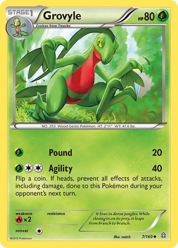 Grovyle (7/160) [PRC]