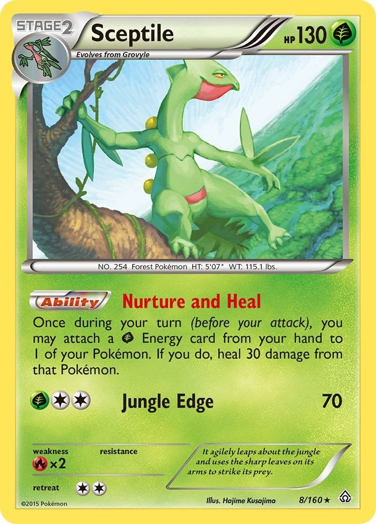 Sceptile (8/160) [PRC]