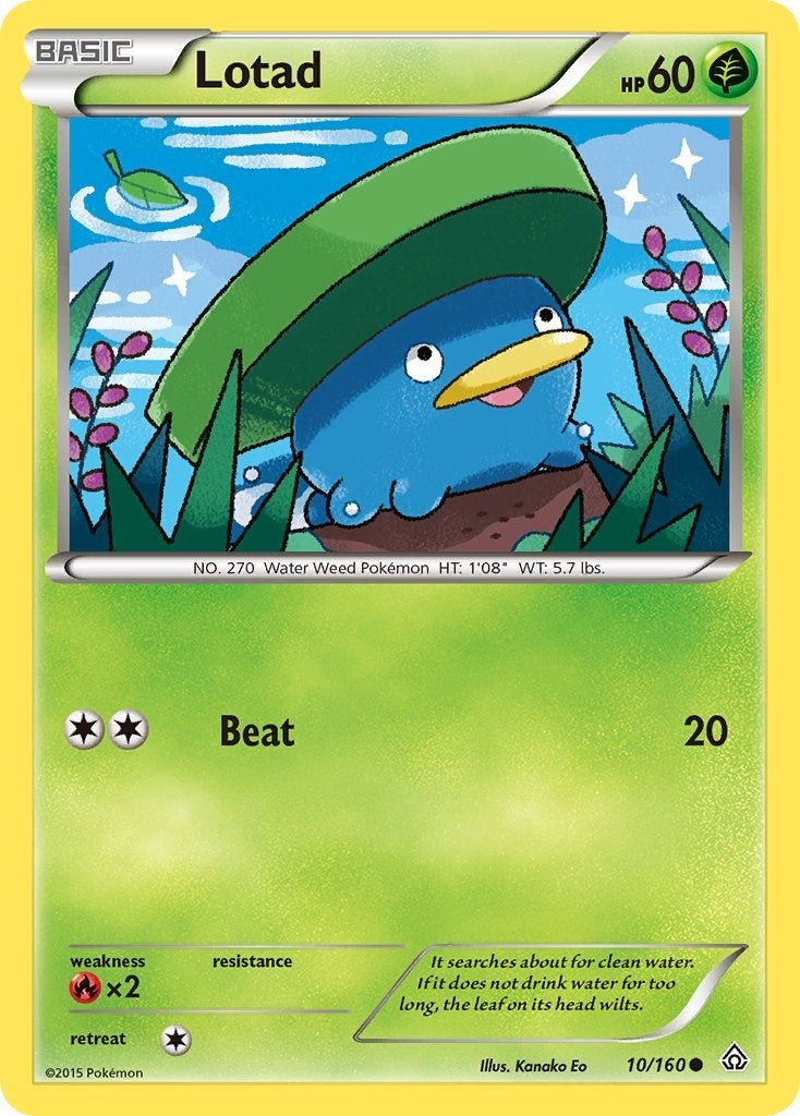 Lotad (10/160) [PRC]