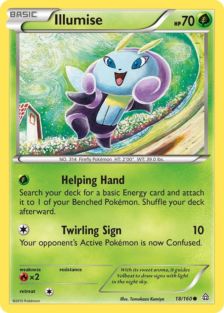 Illumise (18/160) [PRC]