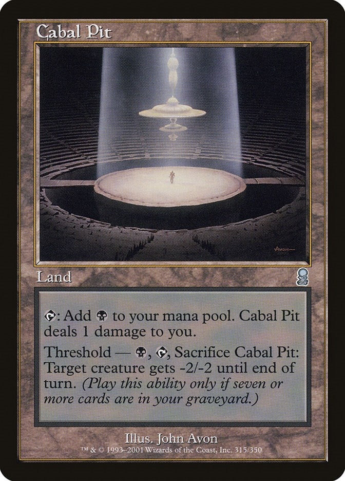 Cabal Pit (315) [ODY]