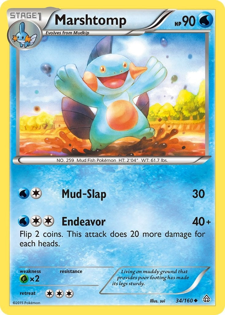 Marshtomp (34/160) [PRC]