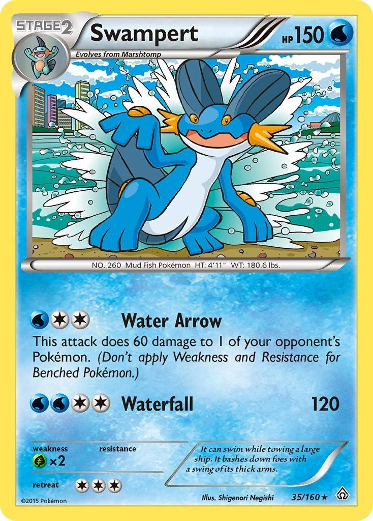 Swampert (35/160) [PRC]
