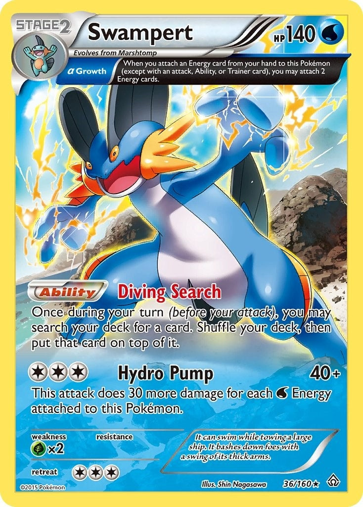Swampert Alpha (36/160) [PRC]