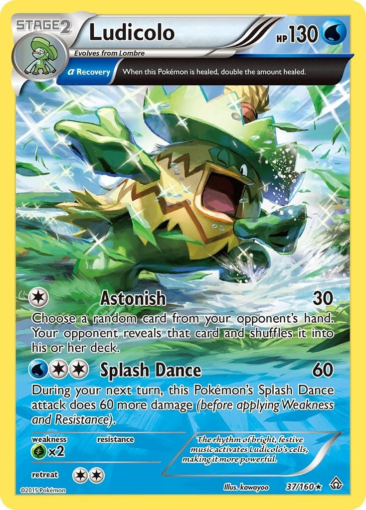 Ludicolo Alpha (37/160) [PRC]