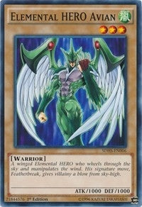 Elemental HERO Avian (SDHS-EN006) [SDHS]