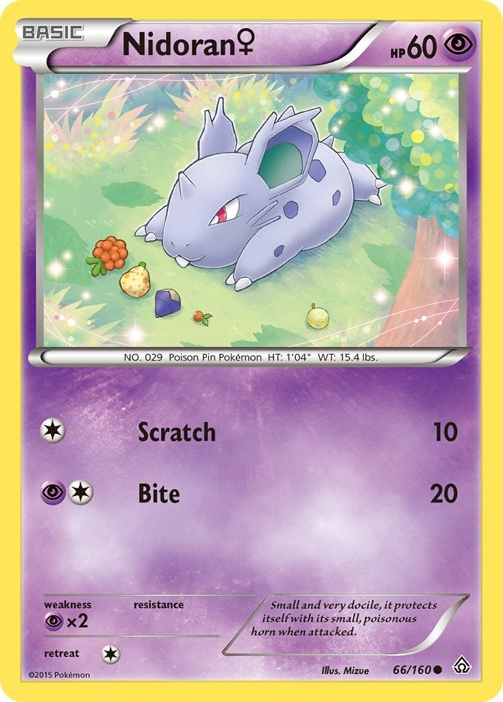Nidoran F (66/160) [PRC]