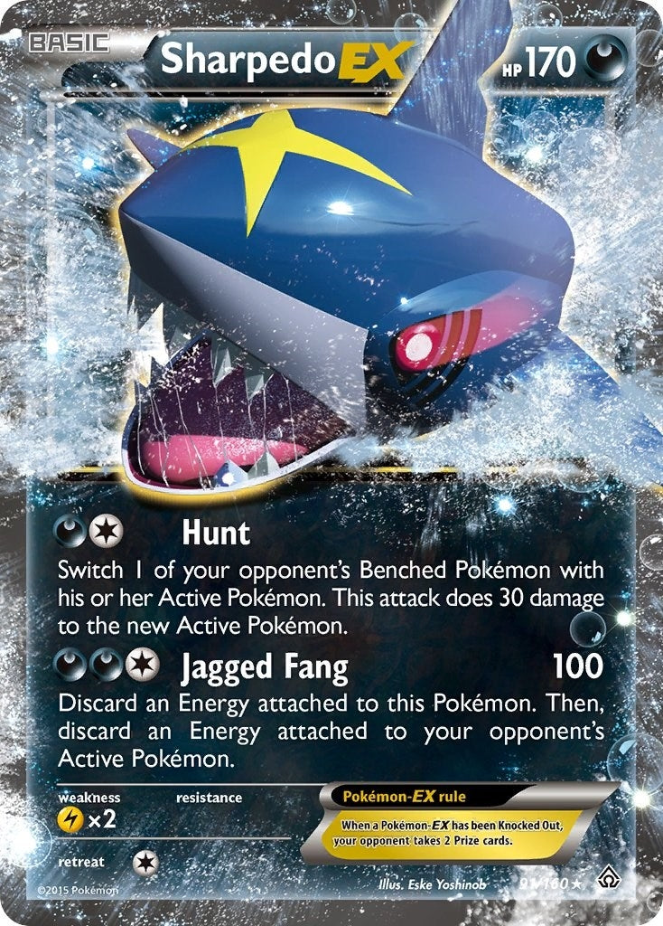 Sharpedo EX (91/160) [PRC]