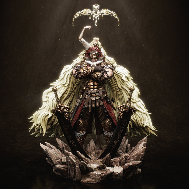 Starscourge Radahn Resin Statue - view 3