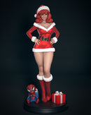 Mary Jane Mrs. Claus Resin Statue - view 2