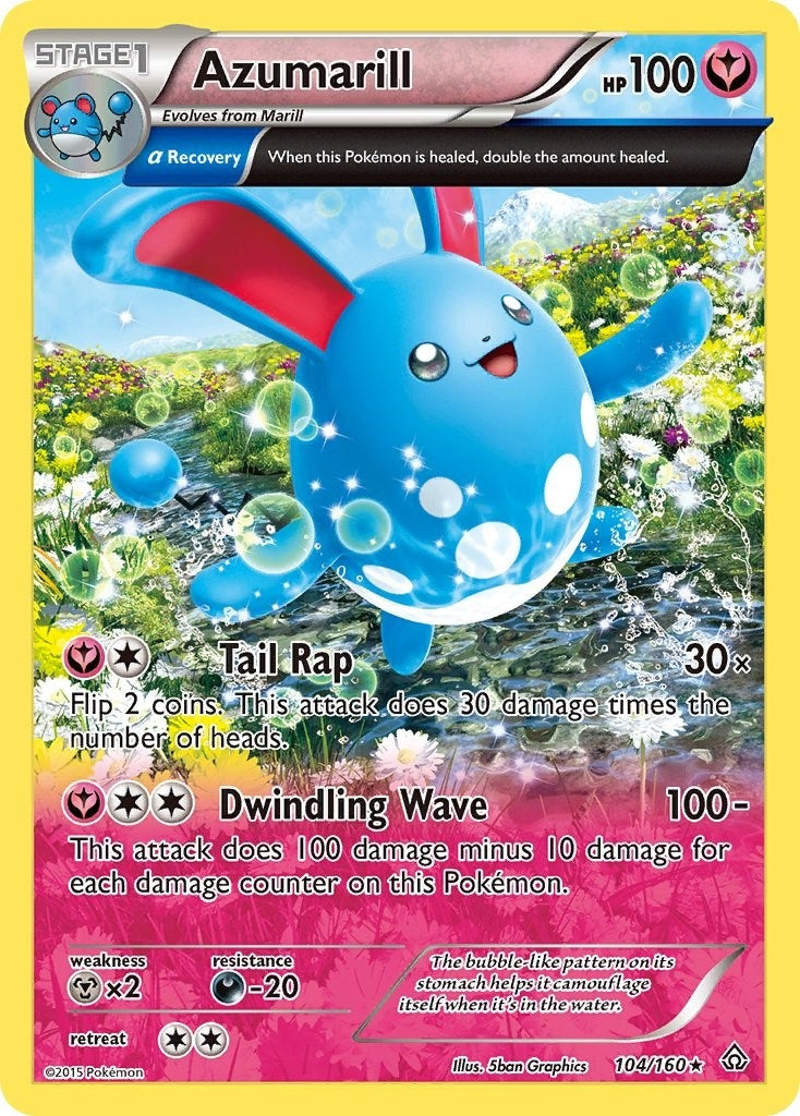 Azumarill Alpha (104/160) [PRC]