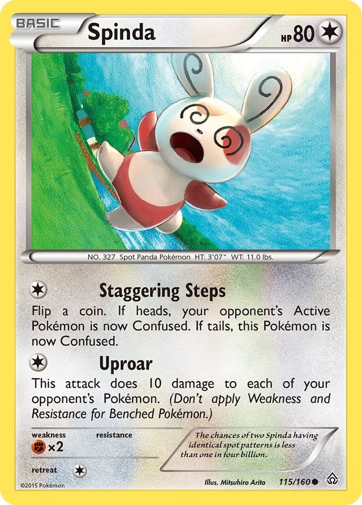 Spinda (115/160) [PRC]