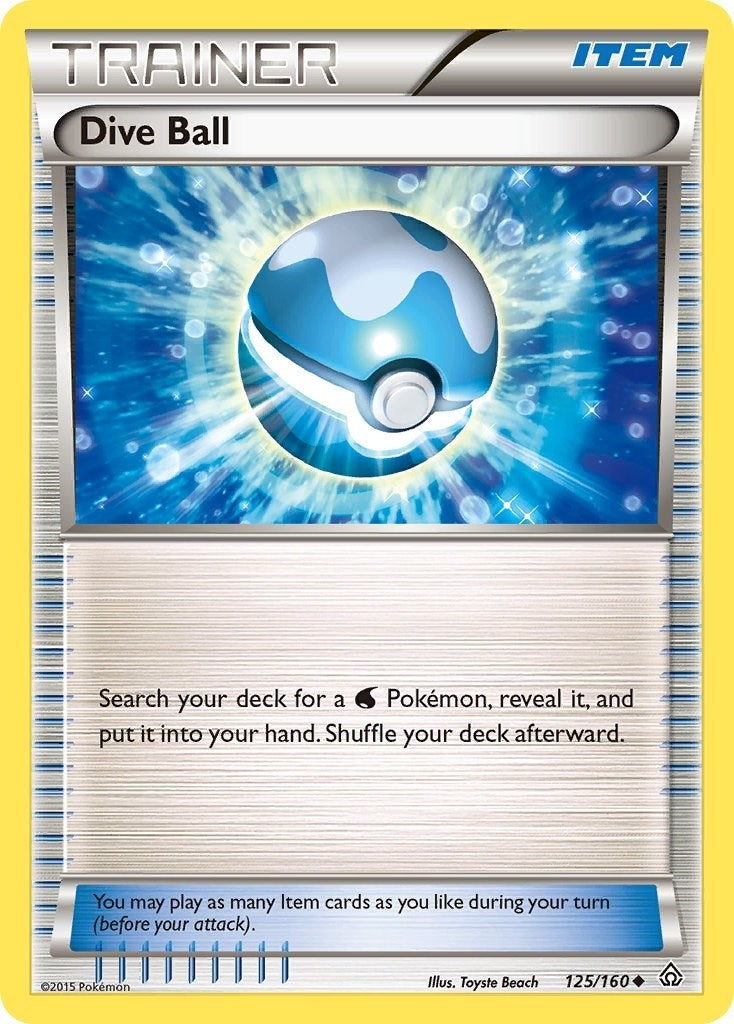 Dive Ball (125/160) (XY - Primal Clash)