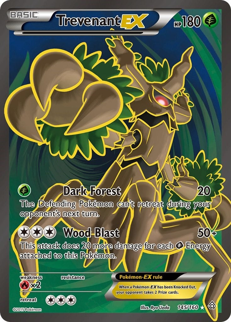 Trevenant EX 145 Full Art (145/160) [PRC]