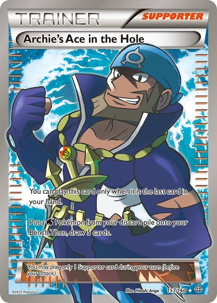 Archies Ace in the Hole 157 Full Art (157/160) [PRC]
