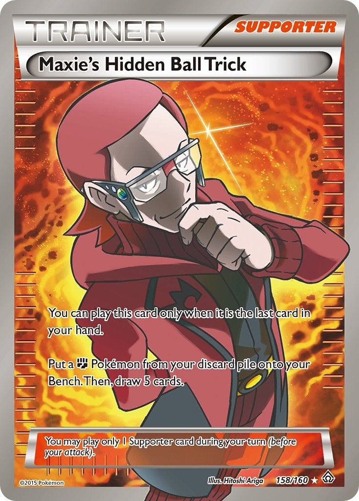 Maxies Hidden Ball Trick 158 Full Art (158/160) [PRC]