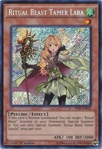 Ritual Beast Tamer Lara (THSF-EN022) [THSF]