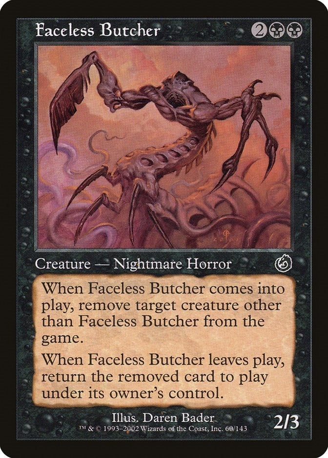 Faceless Butcher (60) [TOR]