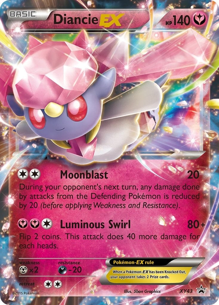 Diancie EX XY43 (XY43) [PR]
