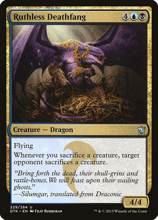 Ruthless Deathfang (229) [DTK]