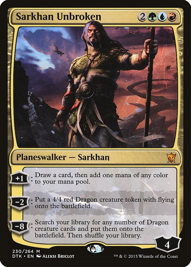 Sarkhan Unbroken (230) [DTK]