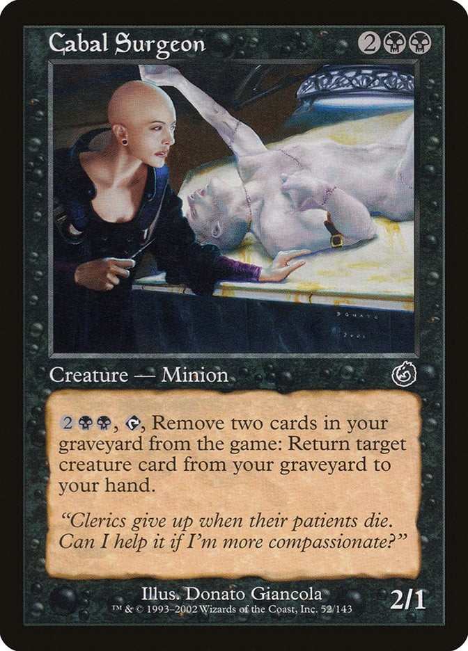 Cabal Surgeon (52) [TOR]
