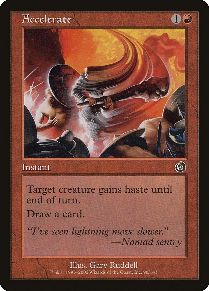 Accelerate (90) [TOR]