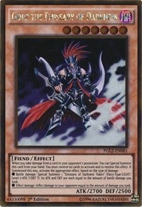 Gorz the Emissary of Darkness (PGL2-EN081) [Premium Gold: Return of the Bling]