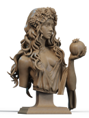 Persephone Resin Bust - view 3
