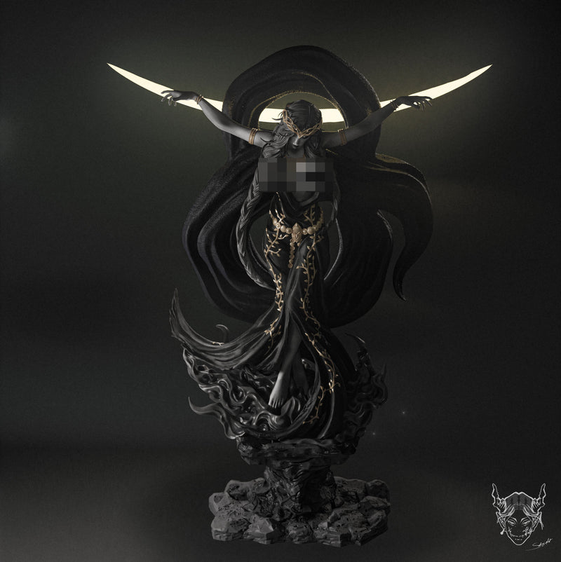 Queen Marika Resin Statue - view 1