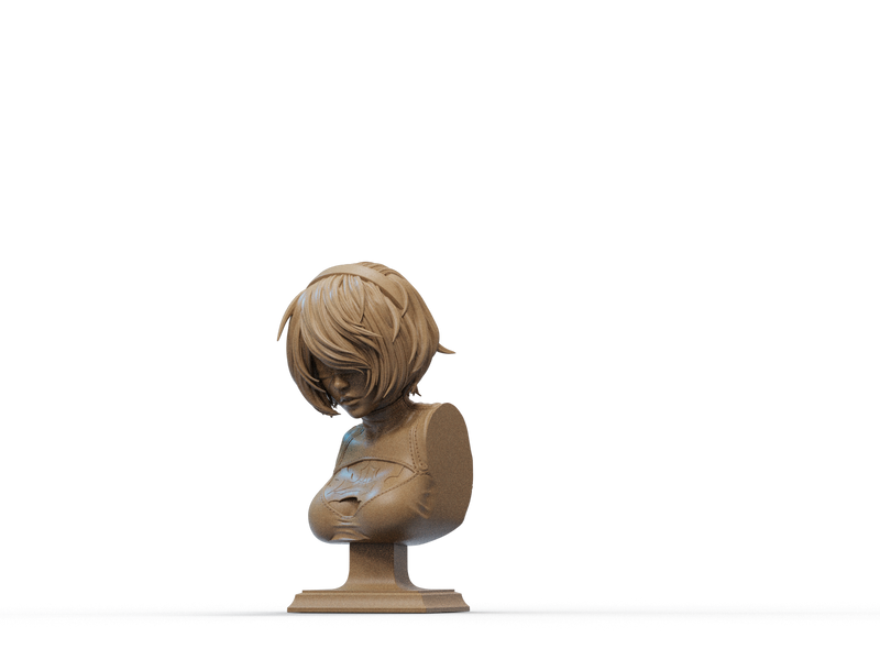 2B Resin Bust - view 3