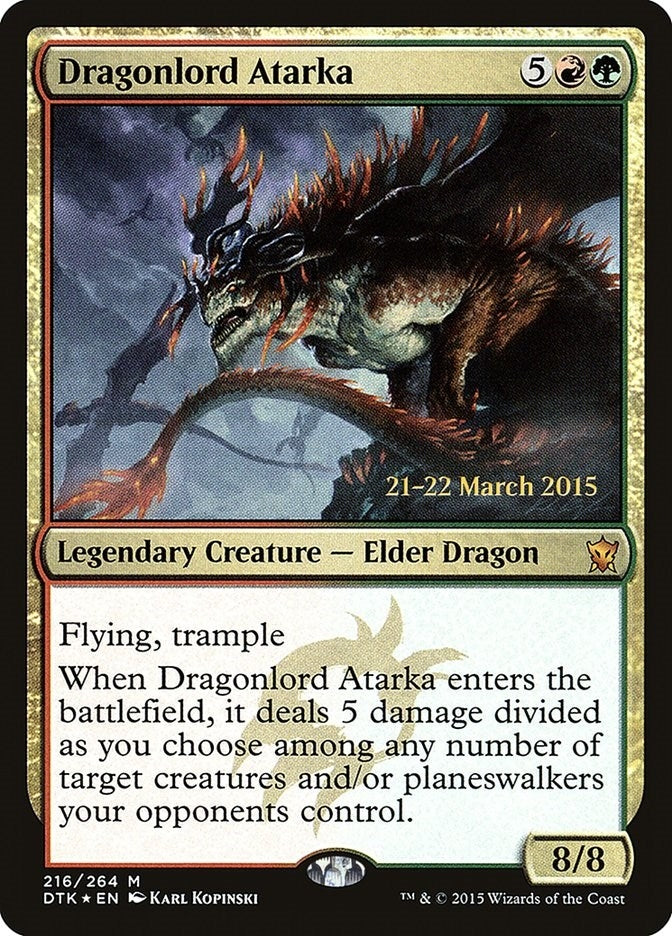 Dragonlord Atarka (216) [PRE]