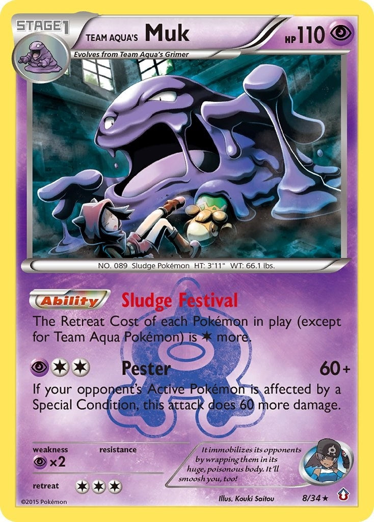 Team Aquas Muk (8/34) [DCR]