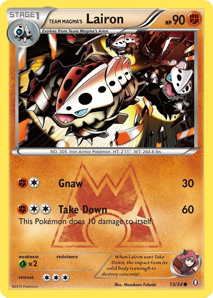 Team Magmas Lairon (13/34) [DCR]