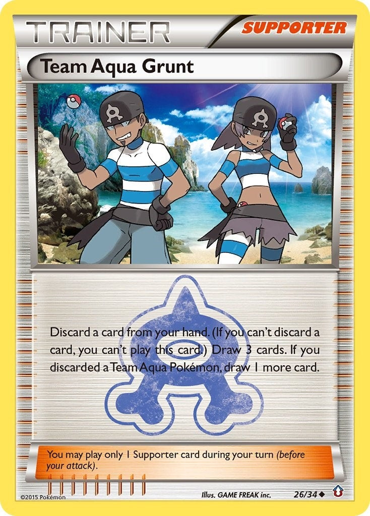 Team Aqua Grunt (26/34) [DCR]