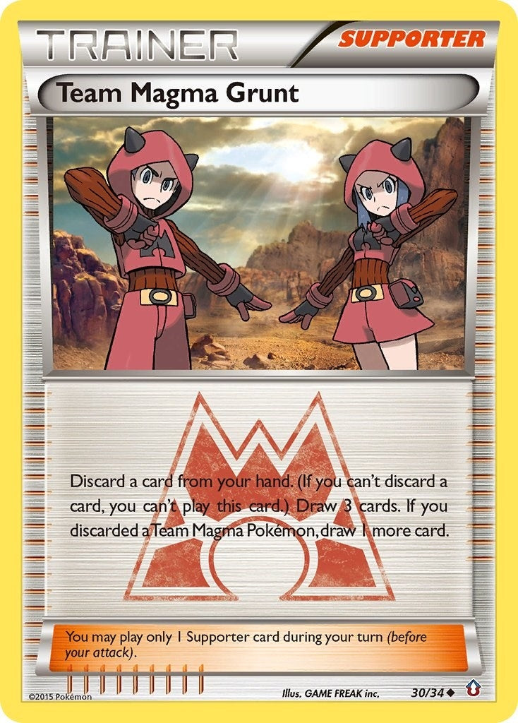 Team Magma Grunt (30/34) [DCR]