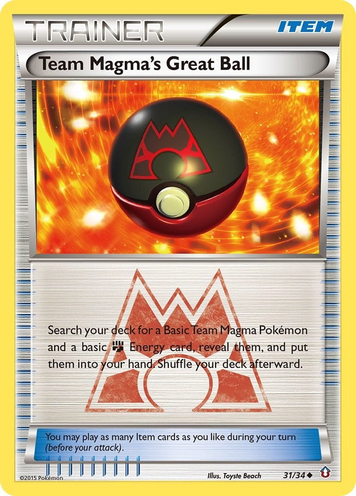 Team Magmas Great Ball (31/34) [DCR]
